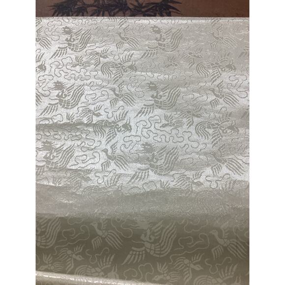 Children At Play On A Winter’s Day - Ink/Color On Silk - Scroll Painting -74x26” - Picture 7 of 12